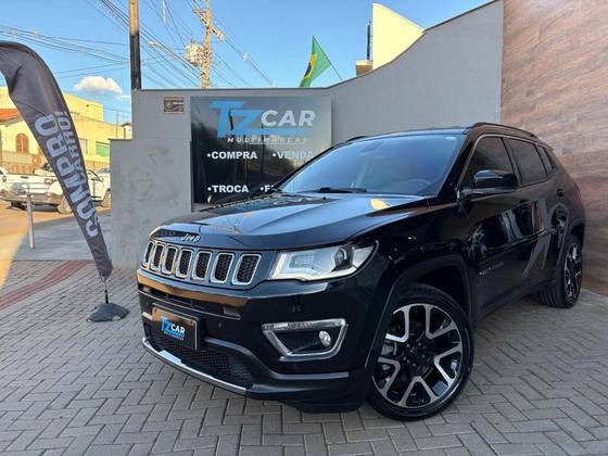 JEEP COMPASS 2.0 16V FLEX LIMITED AUTOMÁTICO JEEP COMPASS 2.0 16V FLEX LIMITED AUTOMÁTICO